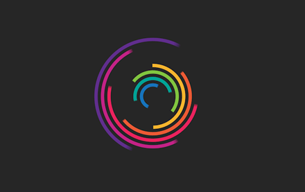 高速運轉(zhuǎn)的彩帶